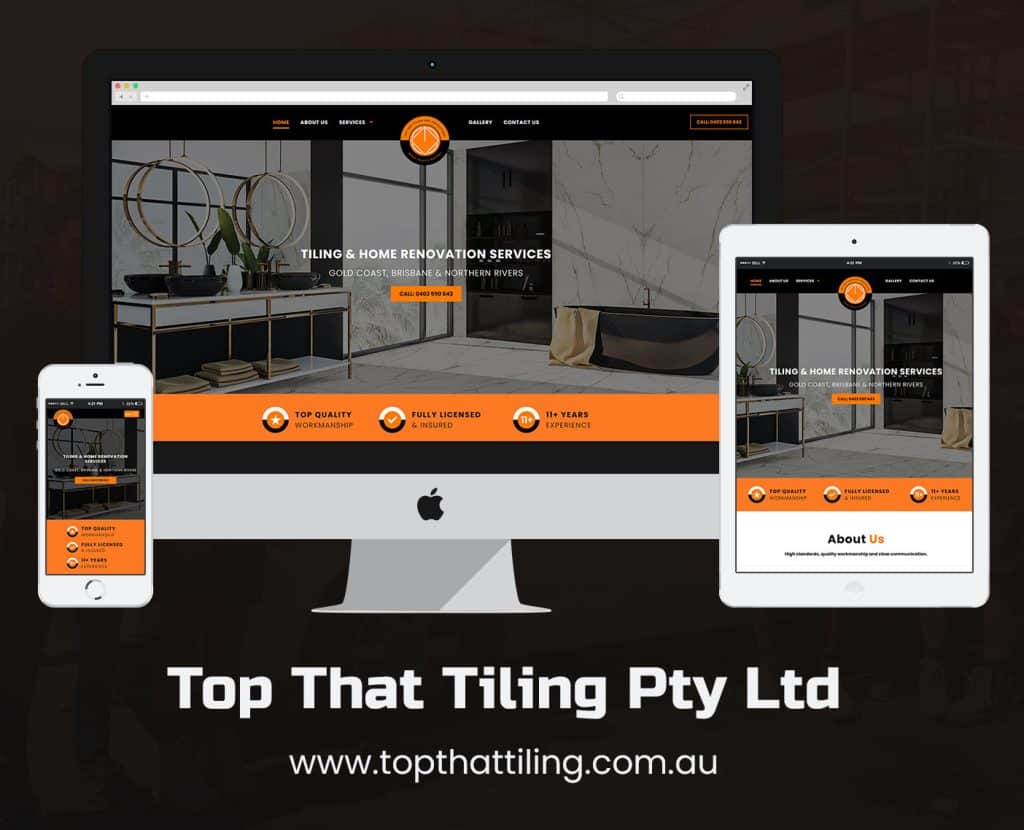 Top That Tiling professioal website responsive